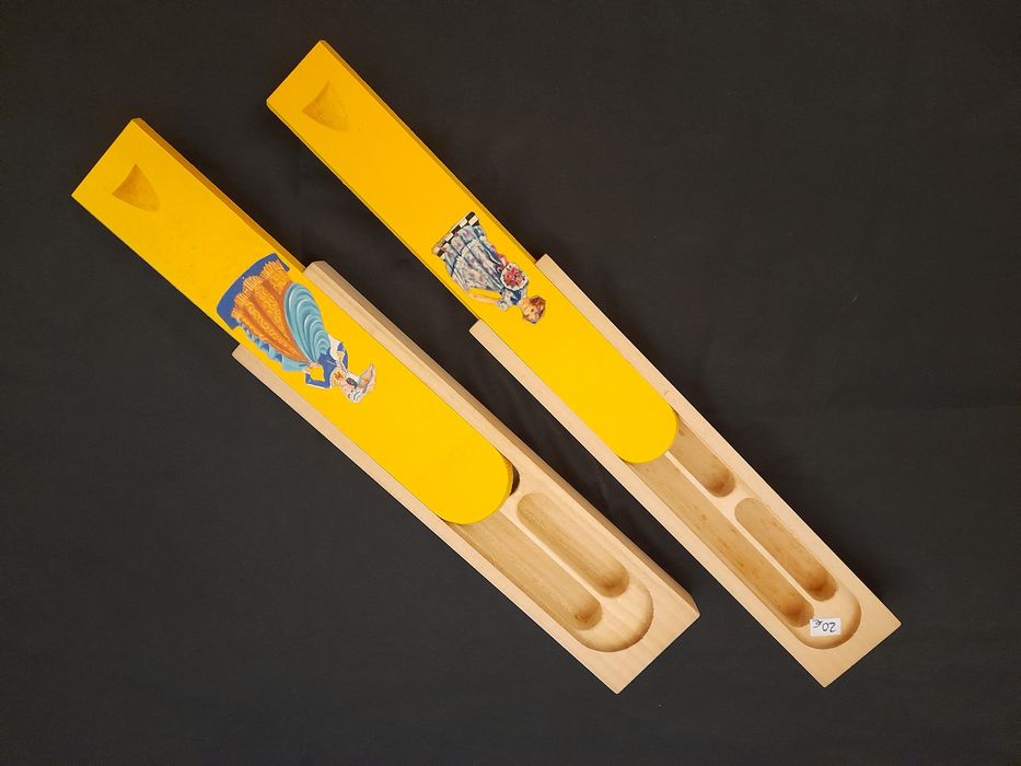 Estojo de madeira escolares - Primária - Anos 70