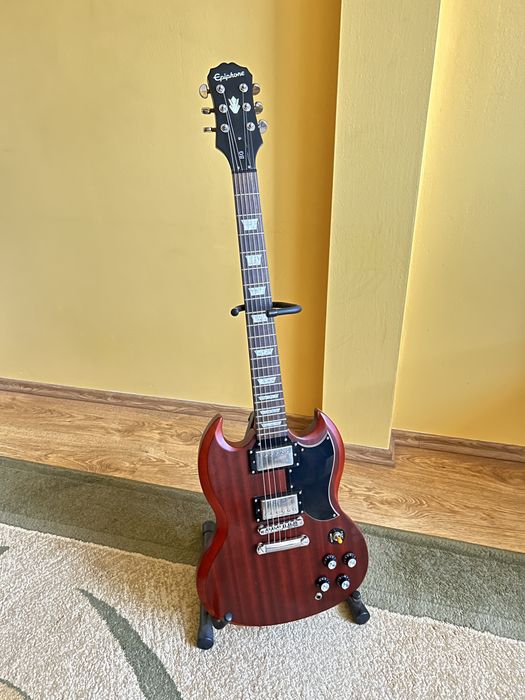 Epiphone SG G-400+pokrowiec+stojak