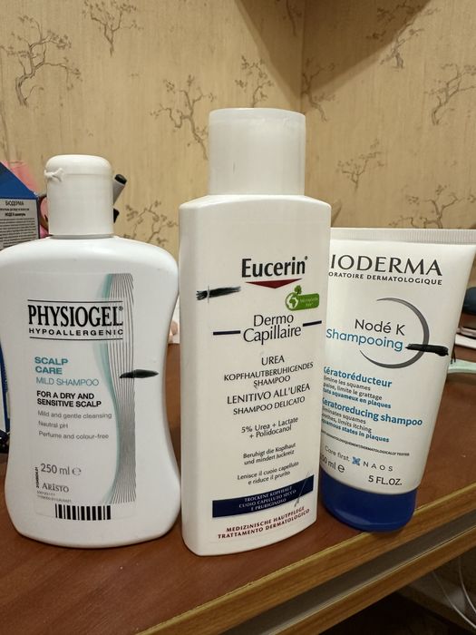 Шампунь bioderma physiogel eucerin
