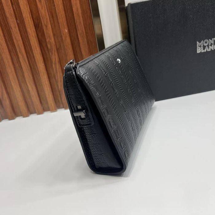 Клатч барсетка шкіряна montblanc