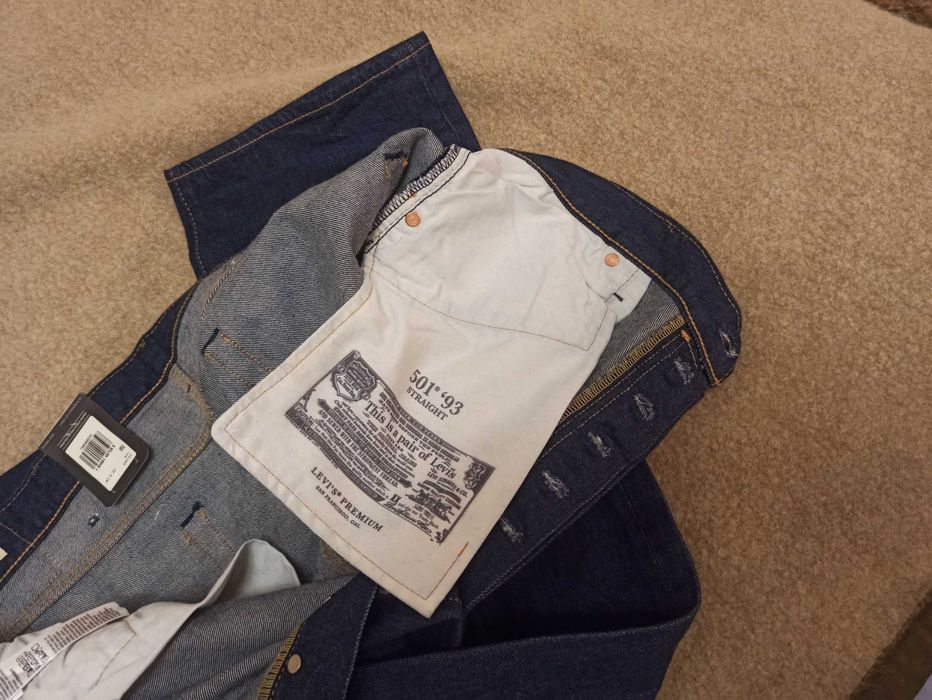 джинси чоловічі levis 501 premium великий розмір