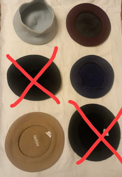 Берети 100 % вовна