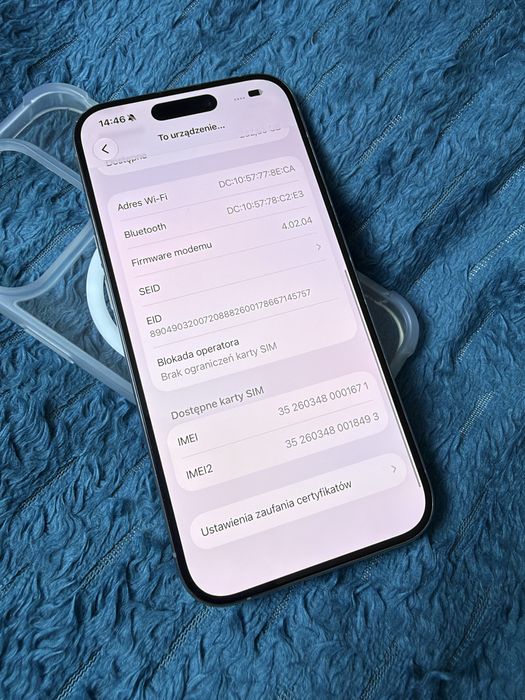 iPhone 15 Pro 256 GB bateria 100%