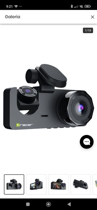 Wideorejestrator kamera samochodowa tracerr