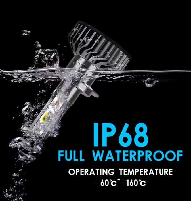 Lampadas Led h7  Chip CSP 3570 Canbus (sem erros) (não é COB) 
A m