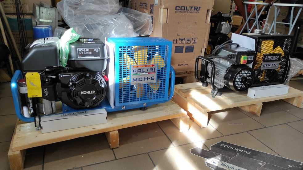 NOWA Sprężarka Kompresor COLTRI MCH 6 230V FV Gwarancja Paintball