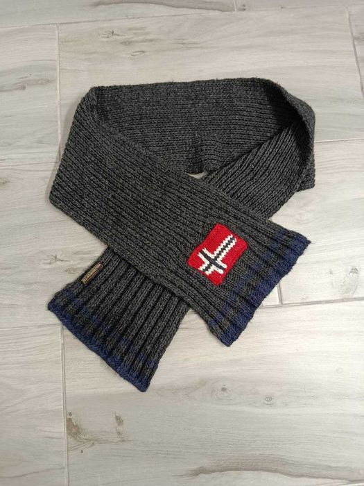 В’язаний шарф Napapijri Norway Grey