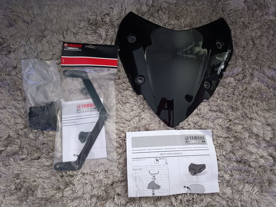 Vidro curto para Yamaha Tricity 300