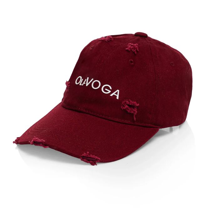 O’la Voga / czapeczka z daszkiem / bordo