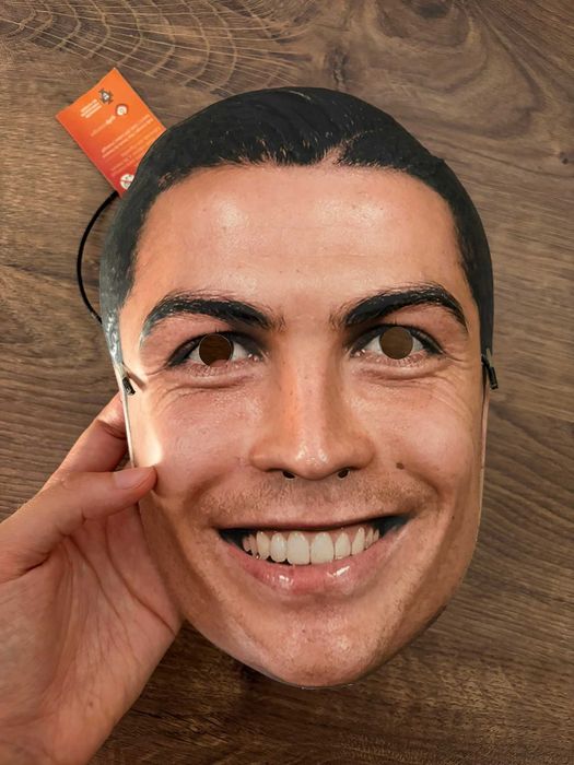 Máscara cristiano ronaldo selecao kogo futebol fifa mundial europeu portugal
