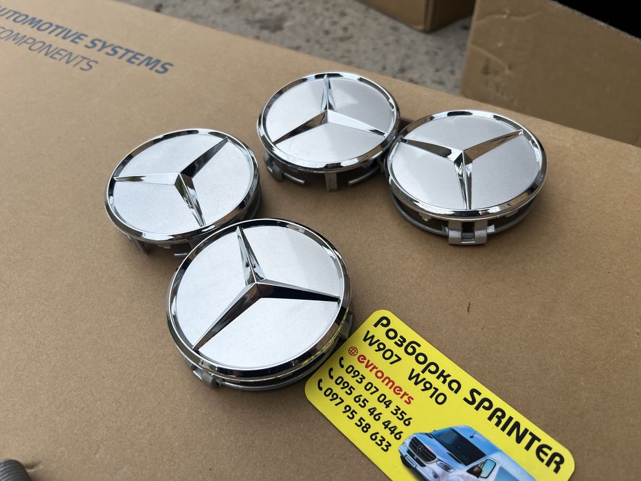 ковпачки титанові диски мерседес спрінтер w906-907