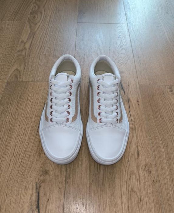 Кеди  Vans шкіряні