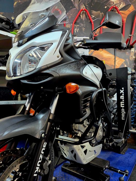 Pomiar ramy motocykla / Laserowa weryfikacja geometrii motocykla