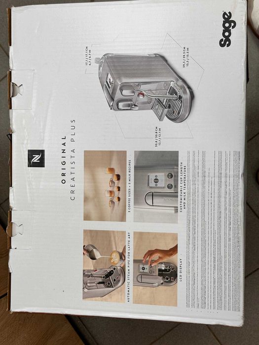 Кавомашина Nespresso Creatista Plus Original Stainless Steel з паровою трубкою для капсул/капсульна/кавоварка/Кофемашина/sne800bss4end1/Нова/Гарантія!