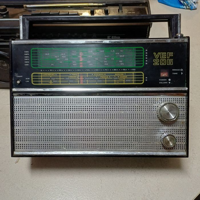 Radio VEF 206 kompletne wintage