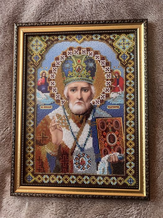 Образ вишитий бісером