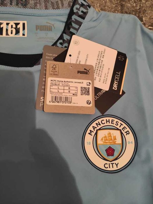 Koszulka Puma Manchester City r. L Nowa Authentic