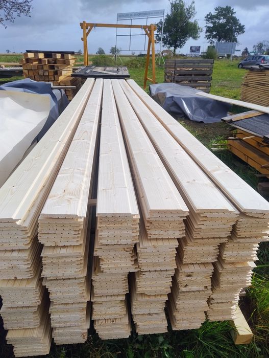 Deska Elewacyjna Pióro Wpust Boazeria 14 mm x 110 mm krycia x 420cm