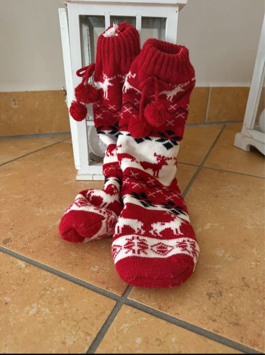 Swiateczne skarpetki rozm. uniwersalny