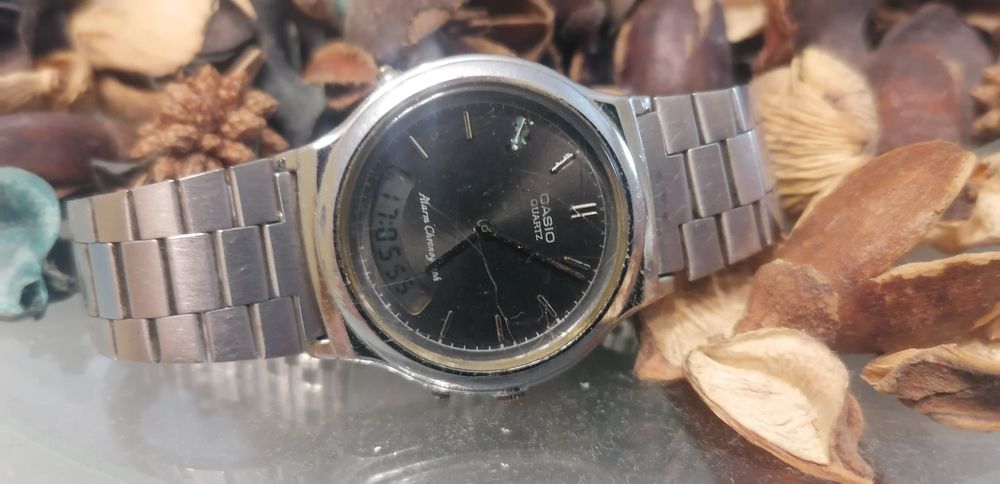 Relógio antigo jaz quartz jaz criança vintage e casio anadigital
