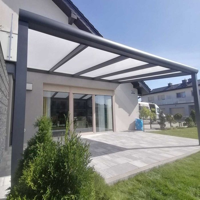 Aluminiowe zadaszenie tarasu 5,06 x 3,00