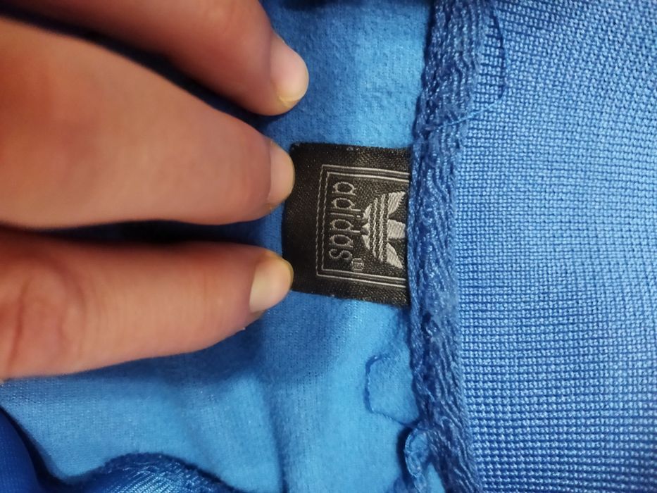 Niebieska bluza chłopięca Adidas