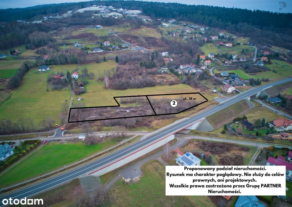 Działka Budowlano-usługowa CHEŁMIEC