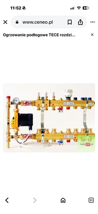 Sprzedam rozdzielacz Tece 2 w 1   4 CO+ 5 OP