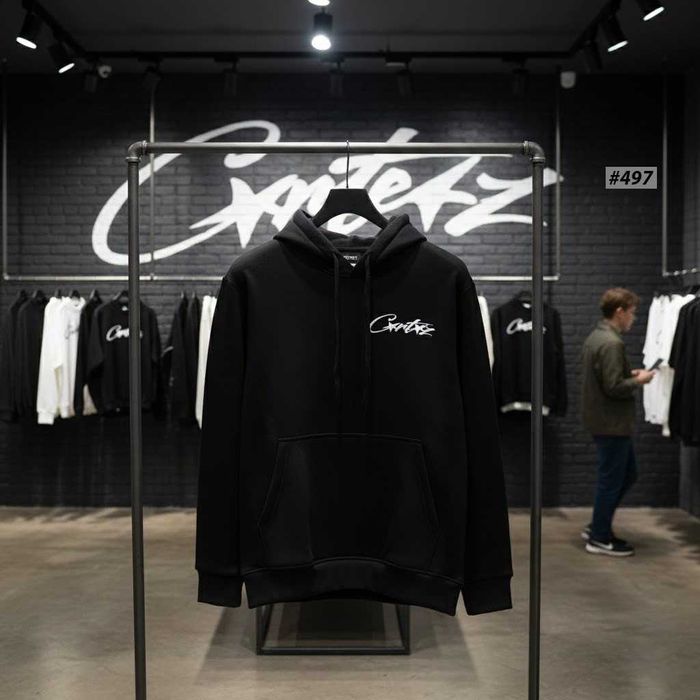 Худи Corteiz K9 Черное » Кофта Кортез Чорна