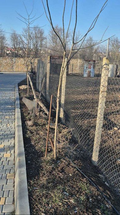 Стовпчики стовпи на огорожу  забор з сітка рабиця 220-240 см