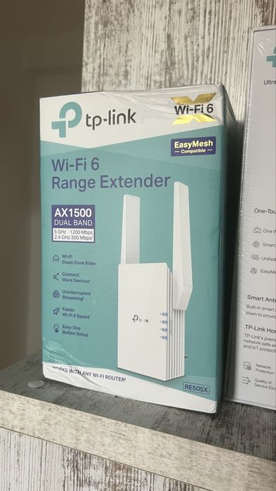 Kit Router TP-Link AX3000 + Extender AX1500, NOVOS