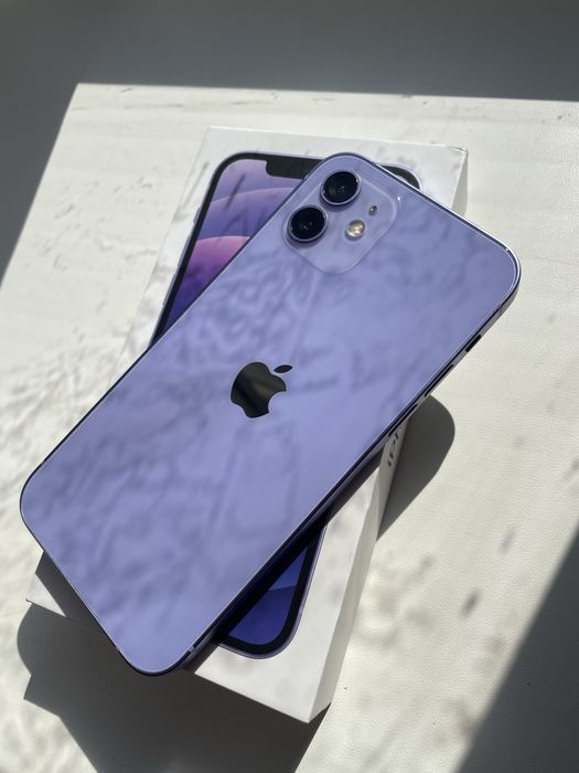 Iphone 12 128гб purple дуже гарний стан айфон фіолетовий
