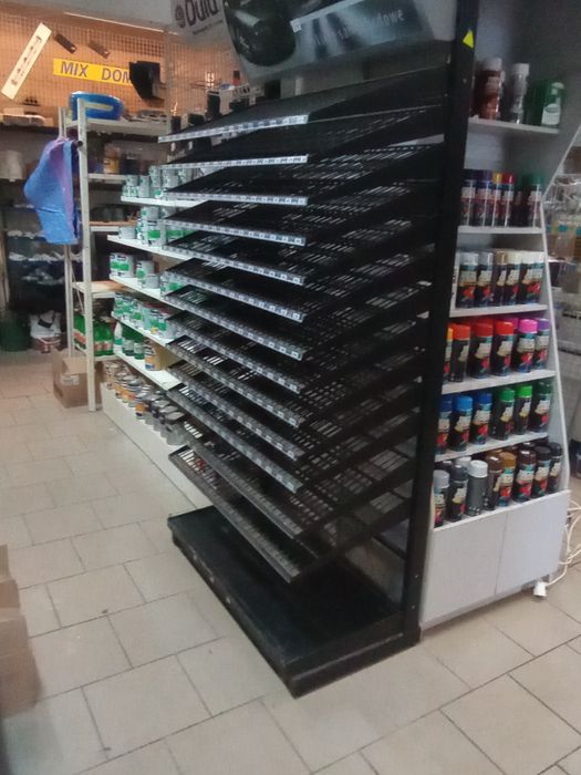 Ekspozytotr stojak na farby