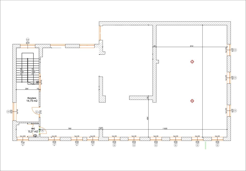 Lokal usługowo-handlowy 330 m² z możliwością podziału, parter