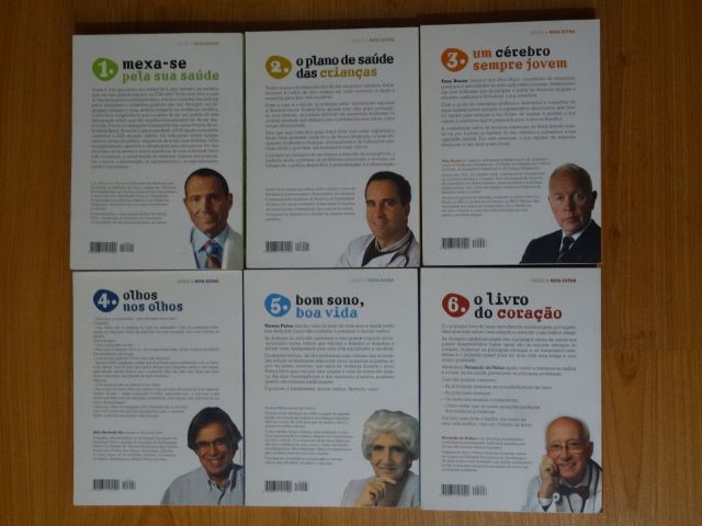 Saúde e Bem Estar - 6 Livros