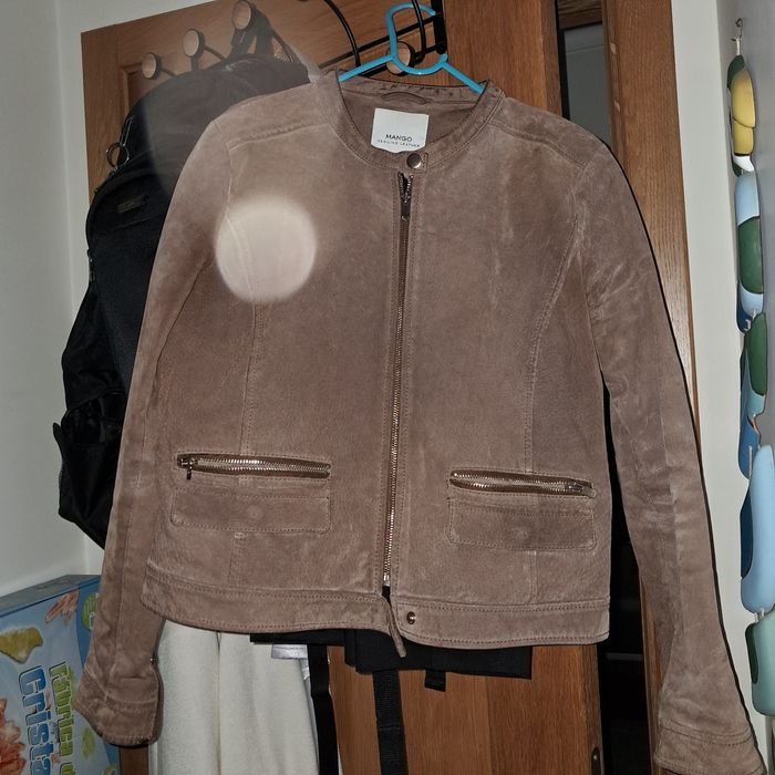 Casaca de camurça senhora