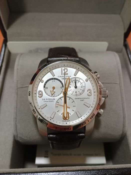Zegarek Certina DS Podium Big Size Chrono GMT