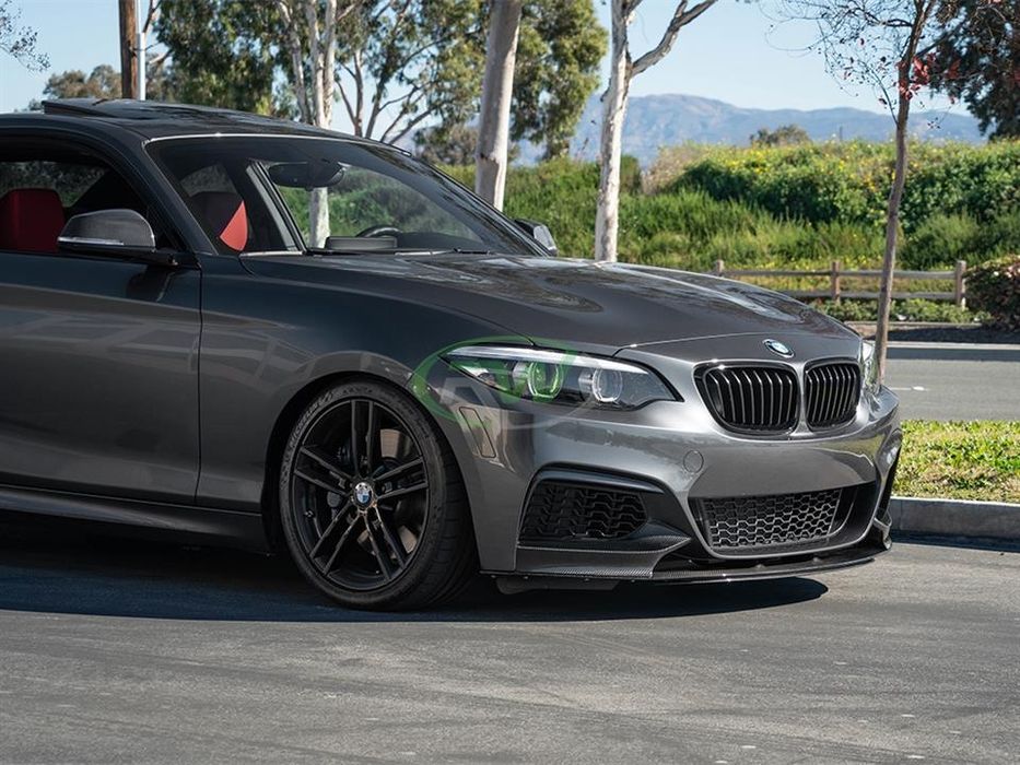 LIP SPOILER FRONTAL ABA Pala LÂMINA BMW SÉRIE 2 F22 F23 M PERFORMANCE