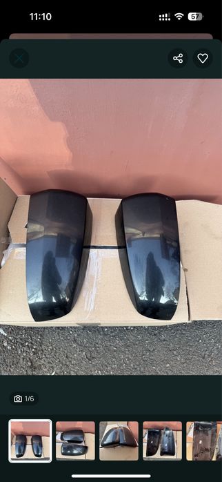 Накладки на зеркала продам BMW X5