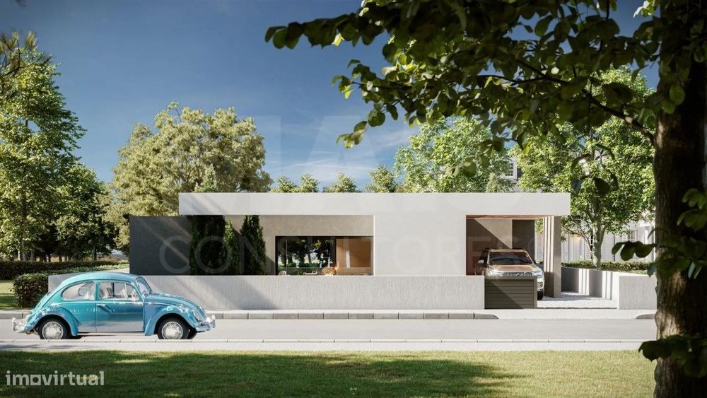 Moradia T3 Térrea Contemporânea com Piscina – Foz do Arelho