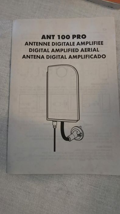 Antena digital com amplificador