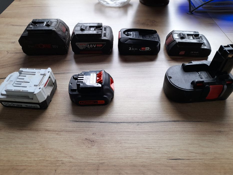 Zestaw bateria akumulator Bosch Makita Black&Decker