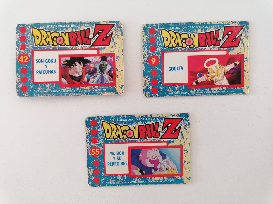 Cartas Dragon Ball Z Collection Série 2 1989 Bird Studio