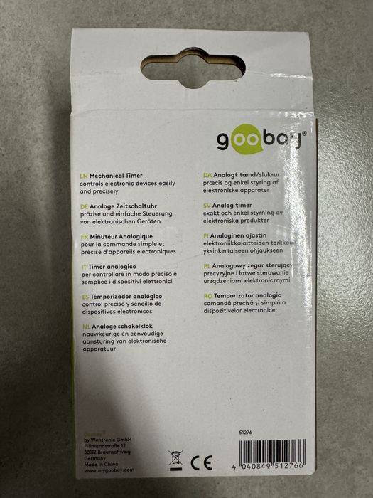 Gniazdko czasowe nowe