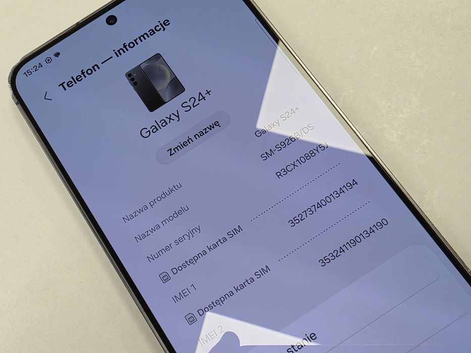 Samsung Galaxy S24+ Plus 512GB Dual SIM/ 12GB/ 512GB/ Onyx Black/ Grade F/ czytaj uważnie opis / zobacz zdjęcia