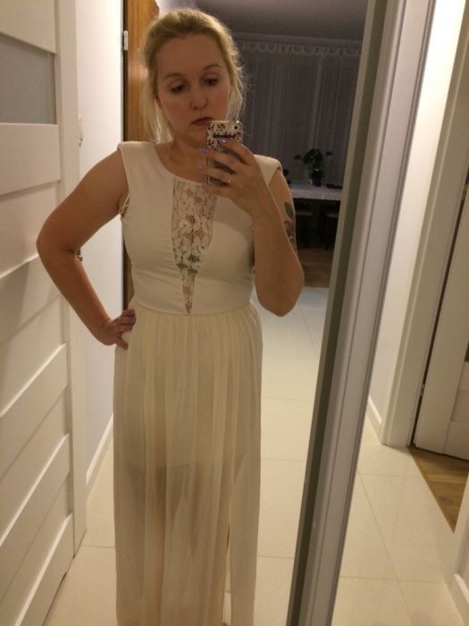 Długa maxi sukienka River Island 8