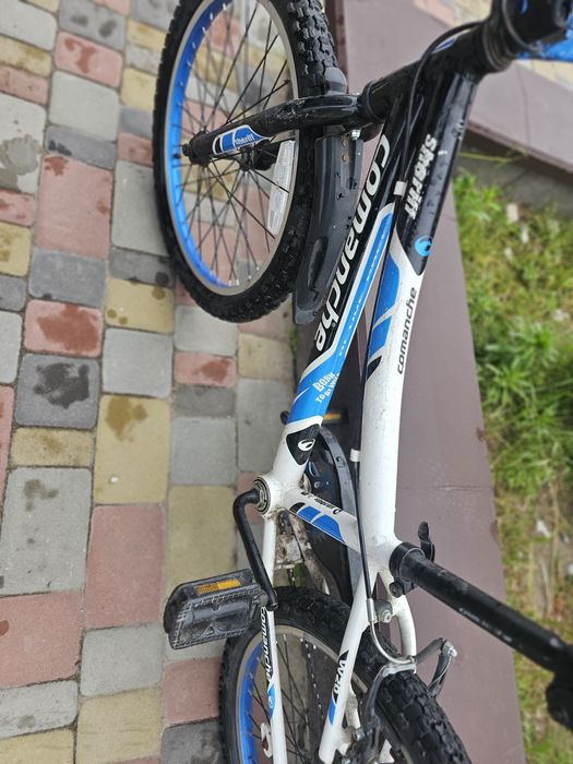 Велосипед Comanche SHERIFF W20 black-blue-white