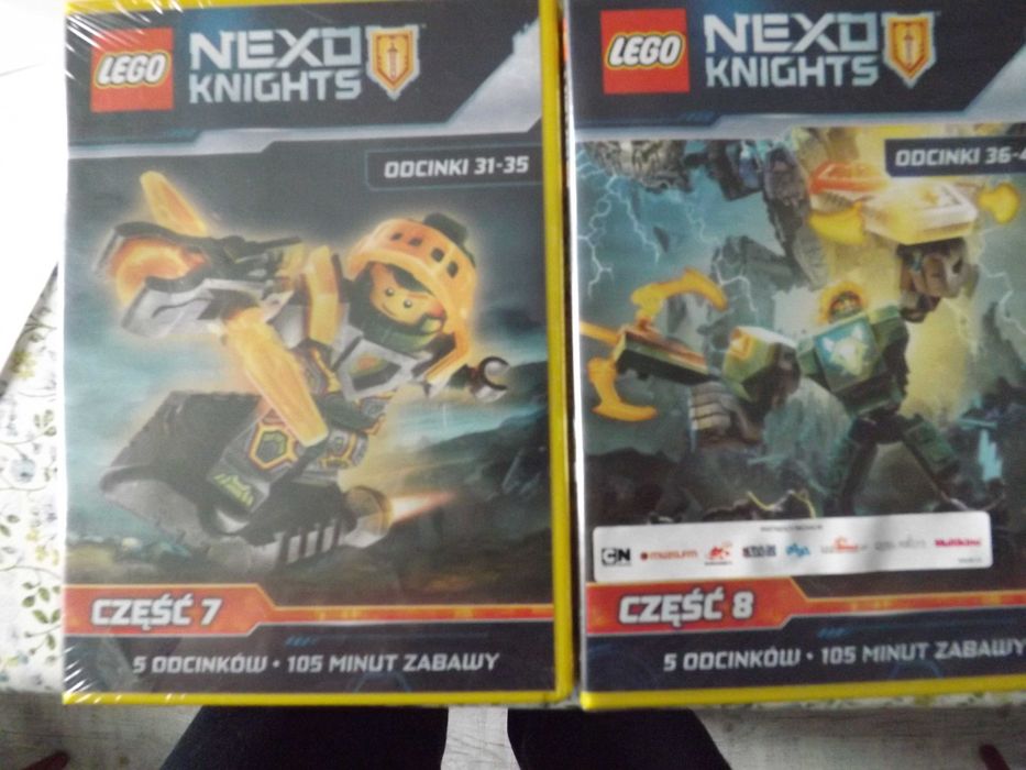 Lego Nexo Knights dvd zestaw