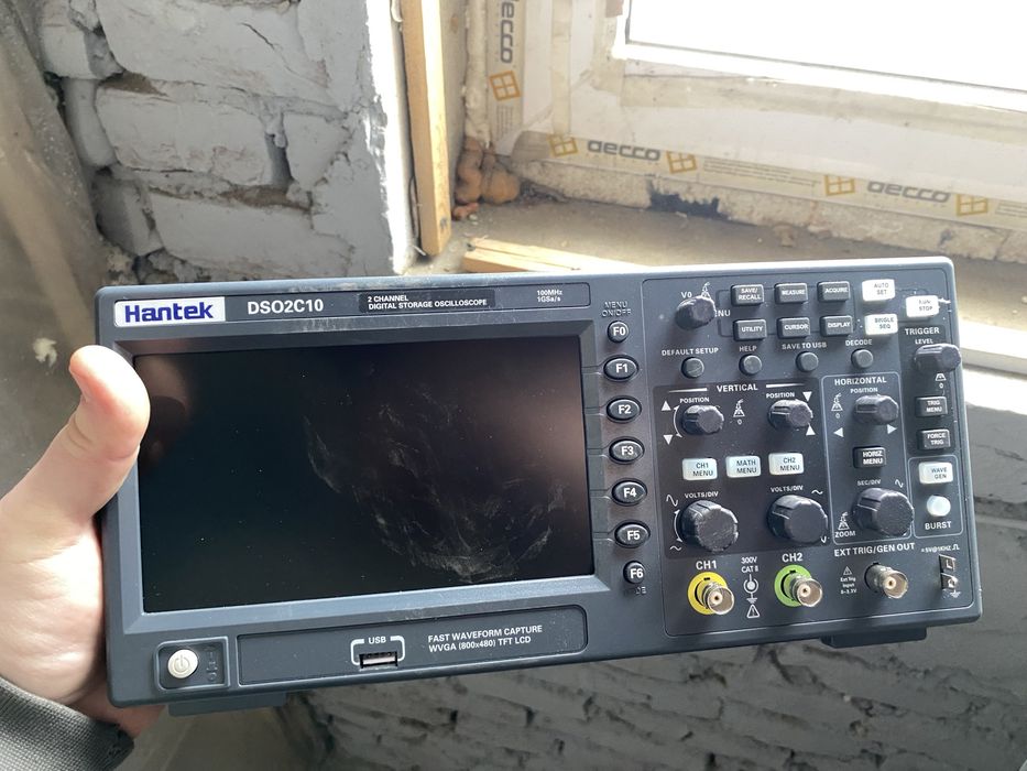 Цифровий осцилограф HANTEK DSO2C10 100МГц