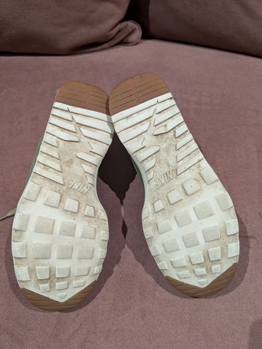 Zielone skórzane adidasy Nike Air Max38